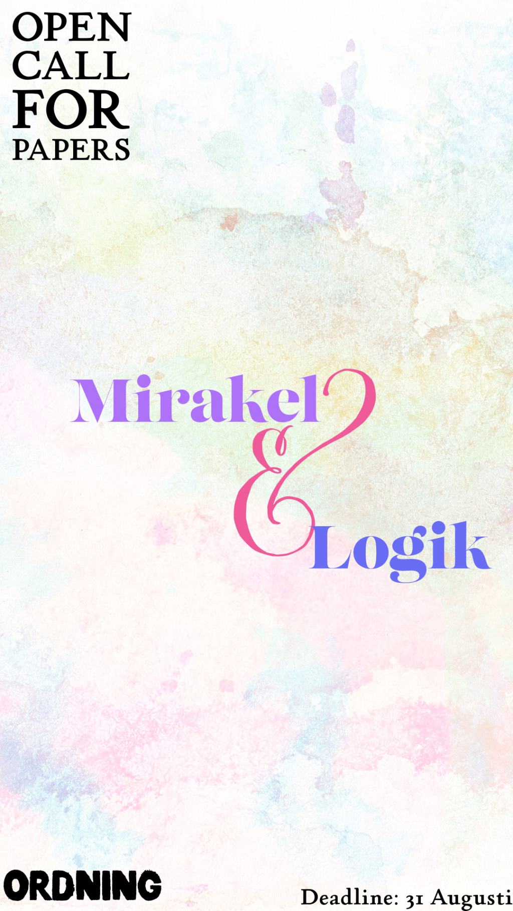 CFP #3: Mirakel /&nbsp;Logik